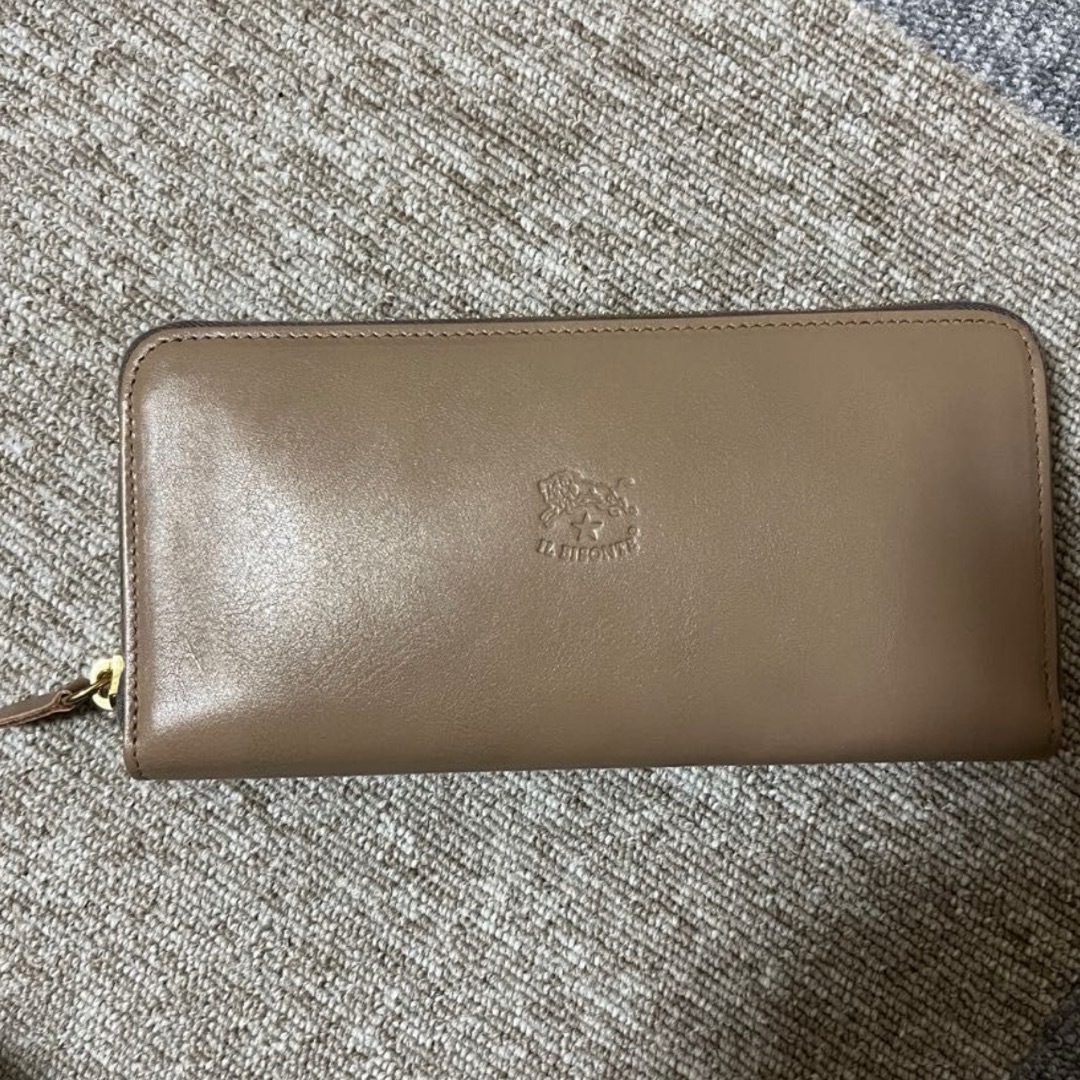 イルビゾンテIL BISONTE 長財布 財布 新品 レザー グレージュ グレー イルビゾンテIL BISONTE 長財布 財布 新品 レザー グレージュ グレー