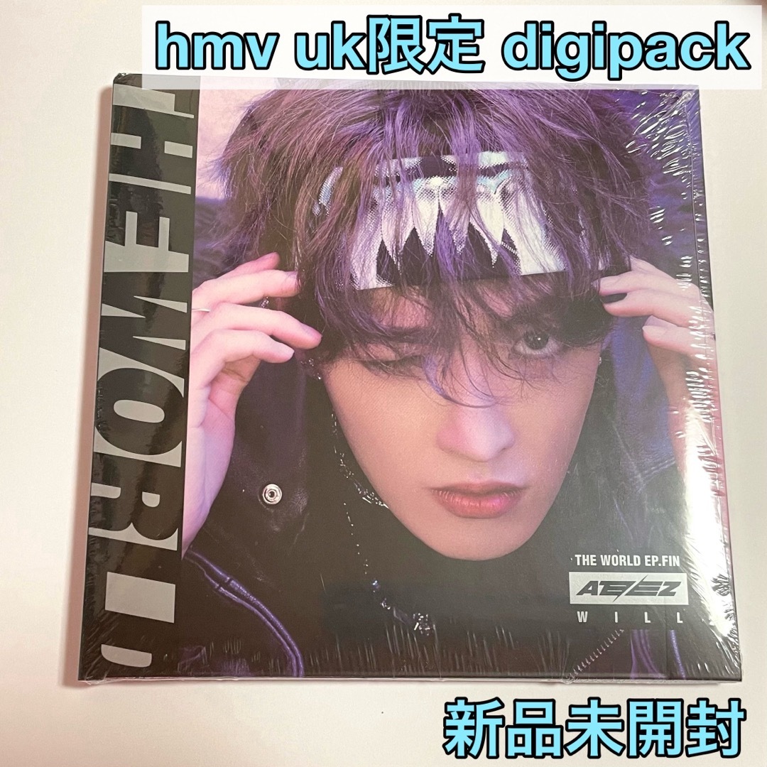 ATEEZ hmv uk限定 digipack ホンジュンver. 新品未開封エンタメ/ホビー