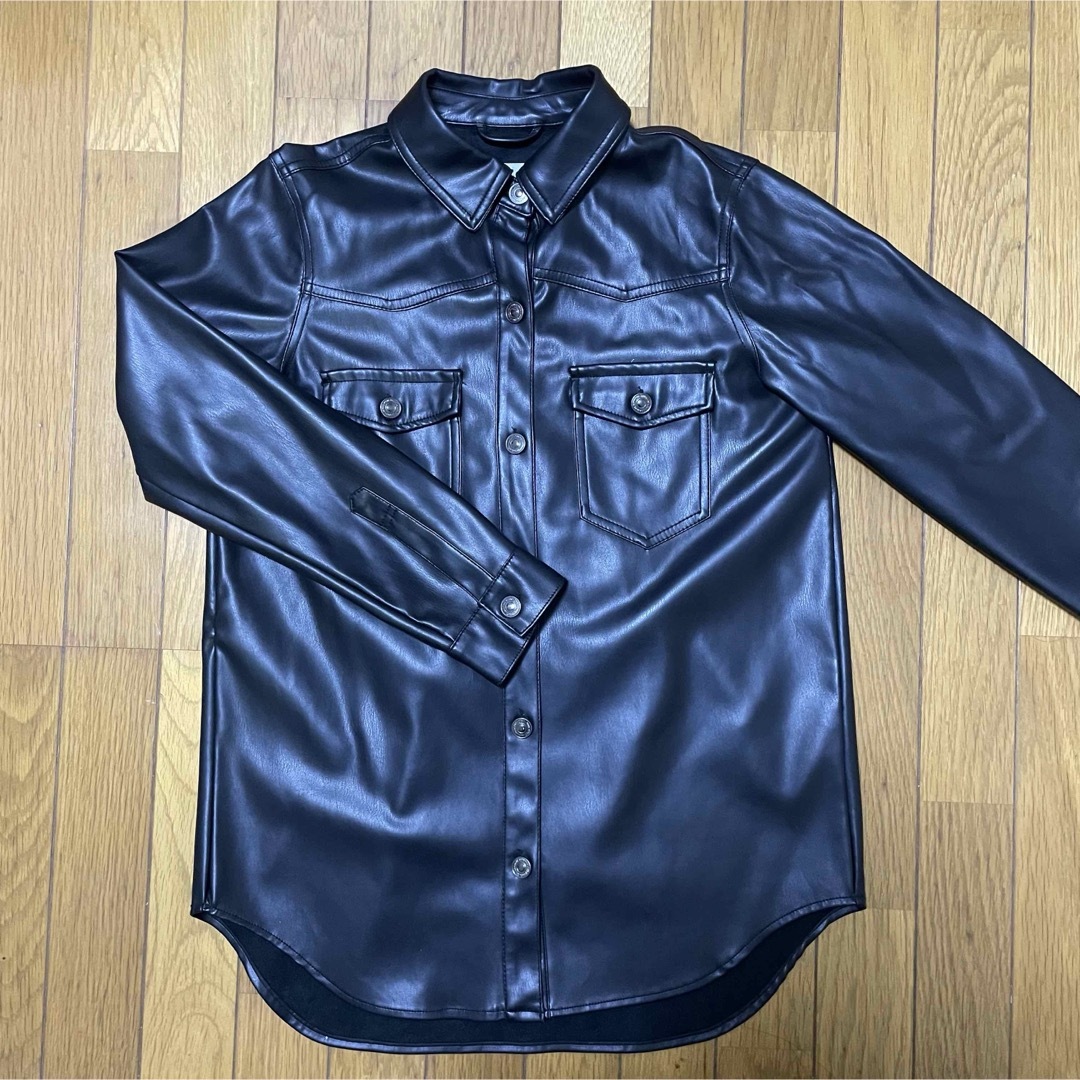 ZARA(ザラ)のzara レザージャケット レディースのジャケット/アウター(ライダースジャケット)の商品写真