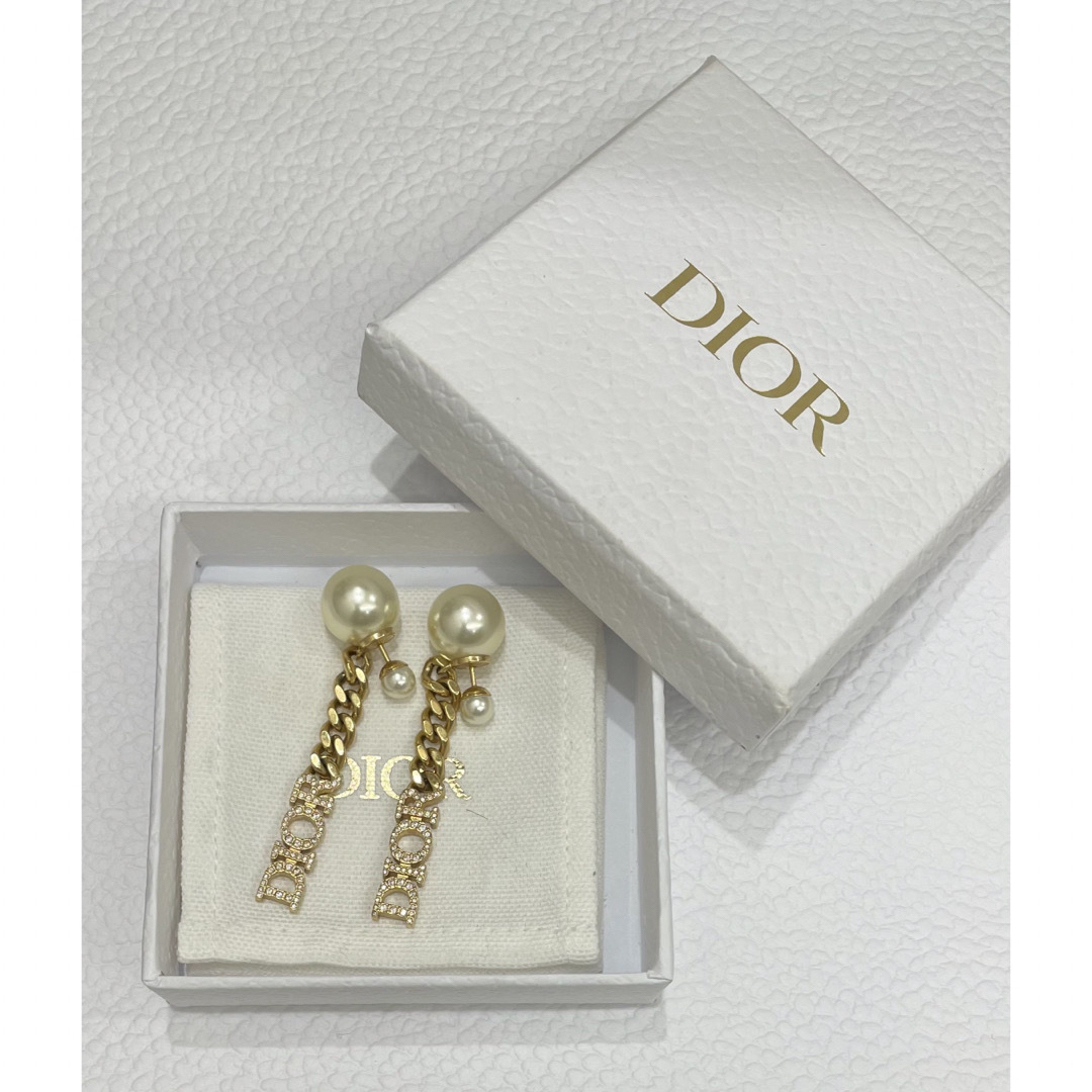 Christian Dior(クリスチャンディオール)の正規品Christian Dior ディオール ピアス パール×ゴールド レディースのアクセサリー(ピアス)の商品写真