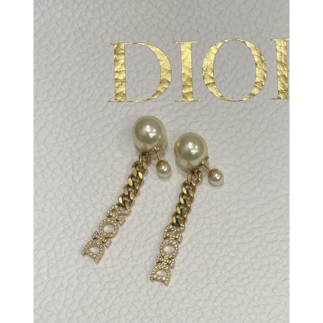 Christian Dior(クリスチャンディオール)の正規品Christian Dior ディオール ピアス パール×ゴールド レディースのアクセサリー(ピアス)の商品写真