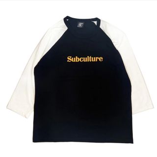 subculture サブカルチャー ラグランロングスリーブTシャツ 3(Tシャツ/カットソー(七分/長袖))