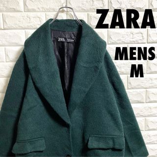 ザラ(ZARA)のZARA ザラ　チェスターコート　メンズMサイズ(チェスターコート)