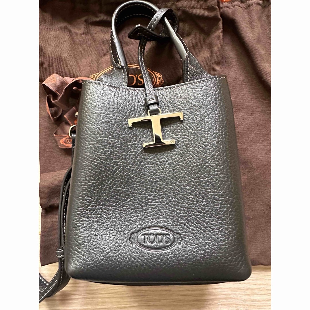 TOD'S(トッズ)の★TODS★Tタイムレス マイクロ レザー2WAYバッグ レディースのバッグ(ハンドバッグ)の商品写真