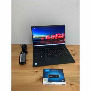 レノボ(Lenovo)のThinkpad X1 carbon 7Gen i7-8th 16G 1T(ノートPC)