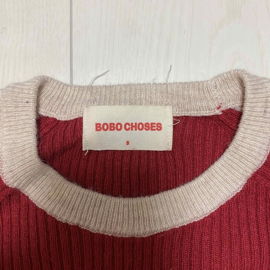BOBO CHOSES(ボボショーズ)のBOBO CHOSES  ラインニット サイズS  美品 レディースのトップス(ニット/セーター)の商品写真