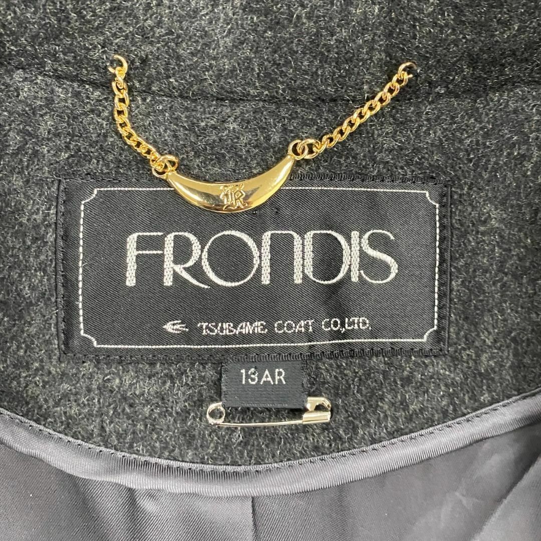 D’URBAN(ダーバン)の超美品 FRONDIS ステンカラーコート カシミヤ100% メンズのジャケット/アウター(ステンカラーコート)の商品写真