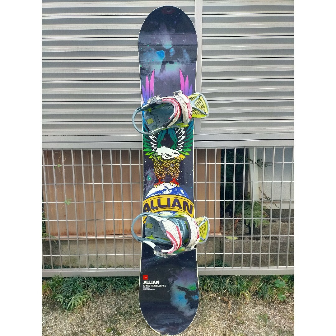 ALLIAN BURTON 154cm スノーボードセット - ボード