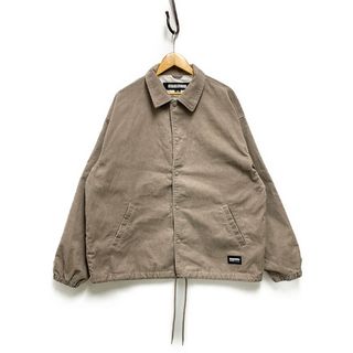 ネイバーフッド(NEIGHBORHOOD)のNEIGHBORHOOD ネイバーフッド 23AW CORDUROY WINDBREAKER JACKET ウインドブレーカー ジャケット グレー サイズL 正規品 / 32923(その他)