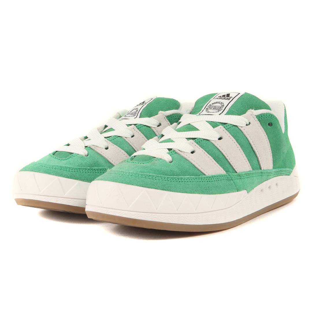 adidas(アディダス)の美品 adidas アディダス サイズ:28.0cm 22SS ADIMATIC GREEN GZ6202 アディマティック グリーン クリスタルホワイト US10 ローカット スニーカー スケート シューズ 靴【メンズ】【中古】 メンズの靴/シューズ(スニーカー)の商品写真