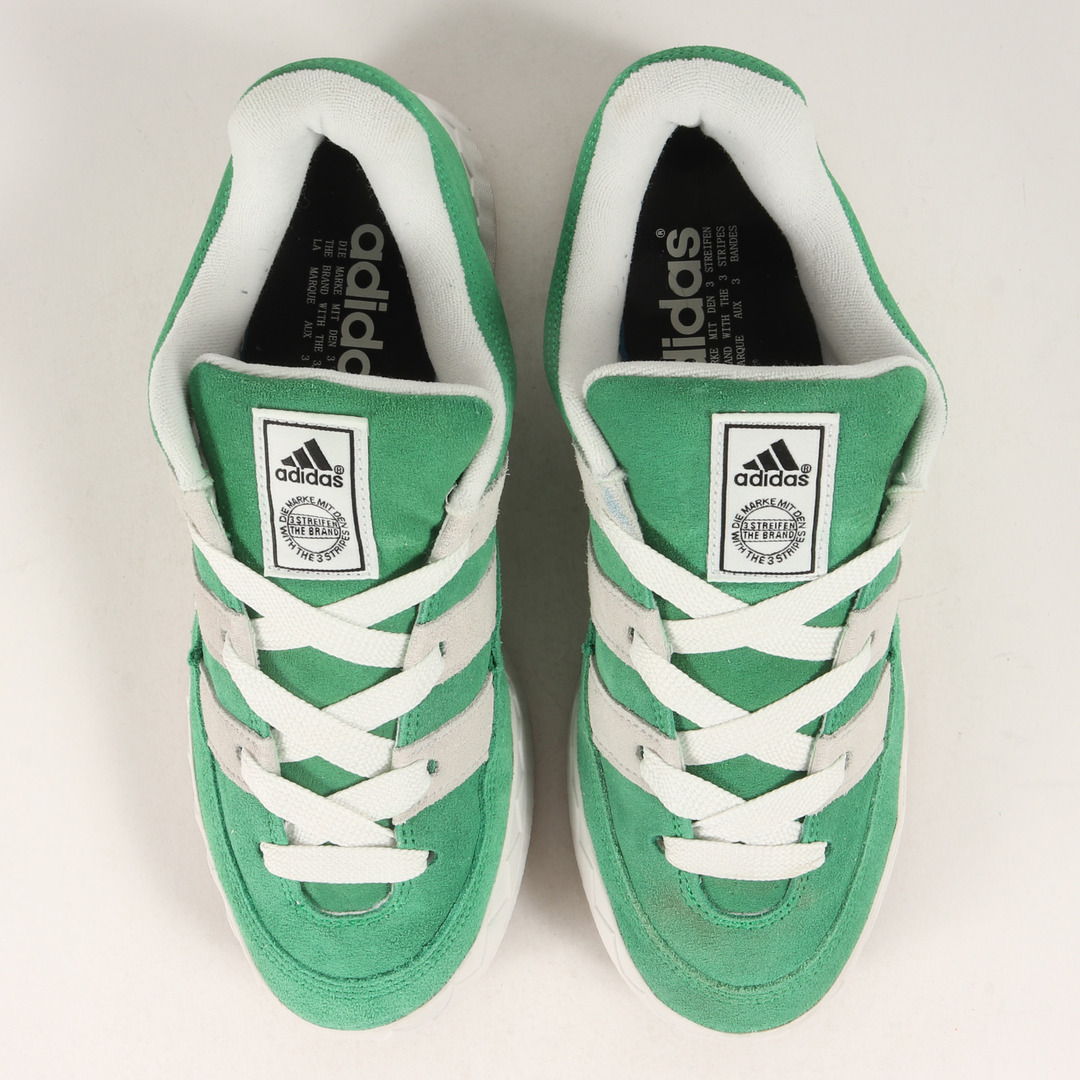 adidas(アディダス)の美品 adidas アディダス サイズ:28.0cm 22SS ADIMATIC GREEN GZ6202 アディマティック グリーン クリスタルホワイト US10 ローカット スニーカー スケート シューズ 靴【メンズ】【中古】 メンズの靴/シューズ(スニーカー)の商品写真