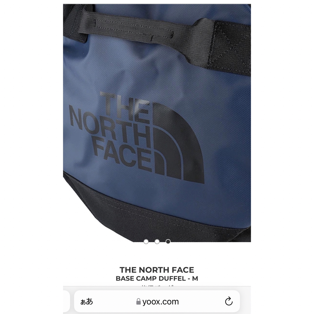 THE NORTH FACE(ザノースフェイス)の新品未使用　ノースフェイス　ベースキャンプ　ダッフルバッグ　M  71リットル メンズのバッグ(ドラムバッグ)の商品写真