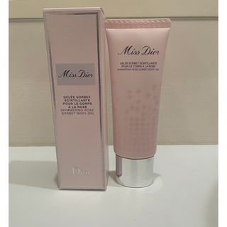 ディオール(Dior)のミス ディオール シマリング ローズ ボディ ジェル(数量限定品) Dior新品(ボディローション/ミルク)