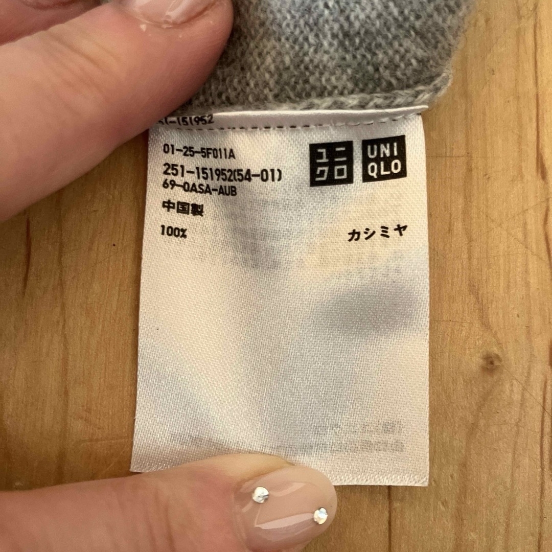 UNIQLO(ユニクロ)のユニクロ　カシミア　トップス レディースのトップス(ニット/セーター)の商品写真