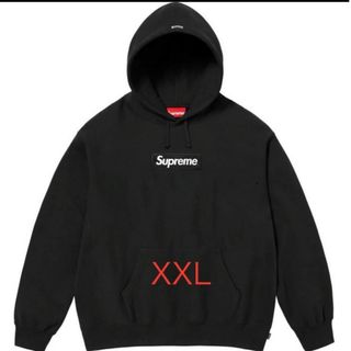 シュプリーム(Supreme)の【XXL】黒 Supreme Box Logo Sweatshirt(パーカー)