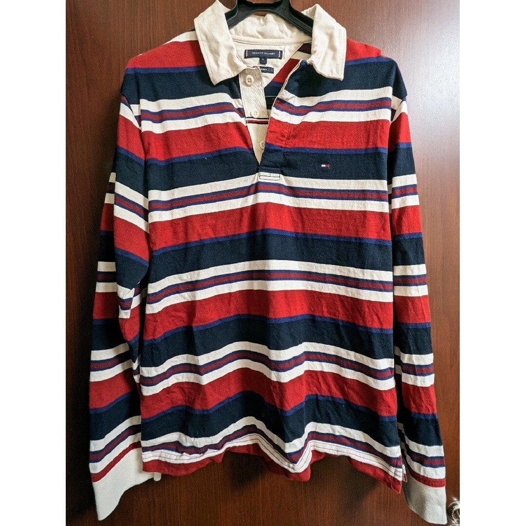 TOMMY HILFIGER(トミーヒルフィガー)のTOMMY HILFIGER トミーヒルフィガー カットソー マルチカラー メンズのトップス(Tシャツ/カットソー(七分/長袖))の商品写真