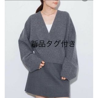 プラージュ(Plage)の【専用】新品　Plage CASHMERE Mix フカVネックプルオーバー(ニット/セーター)