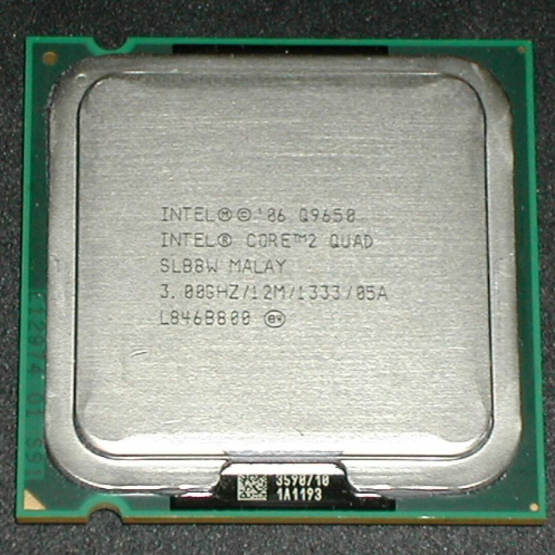 4コアCPU　Core2 Quad Q9650　LGA775  SLB8W