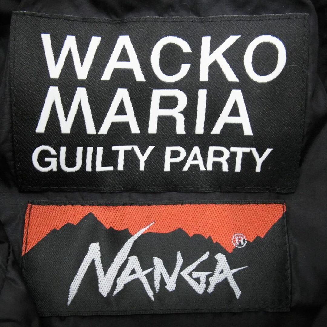 WACKO MARIA(ワコマリア)のWACKO MARIA ワコマリア × NANGA ナンガ ポリエステル 日本製 マウンテンパーカー ブルー系 S【極上美品】【中古】 メンズのジャケット/アウター(マウンテンパーカー)の商品写真