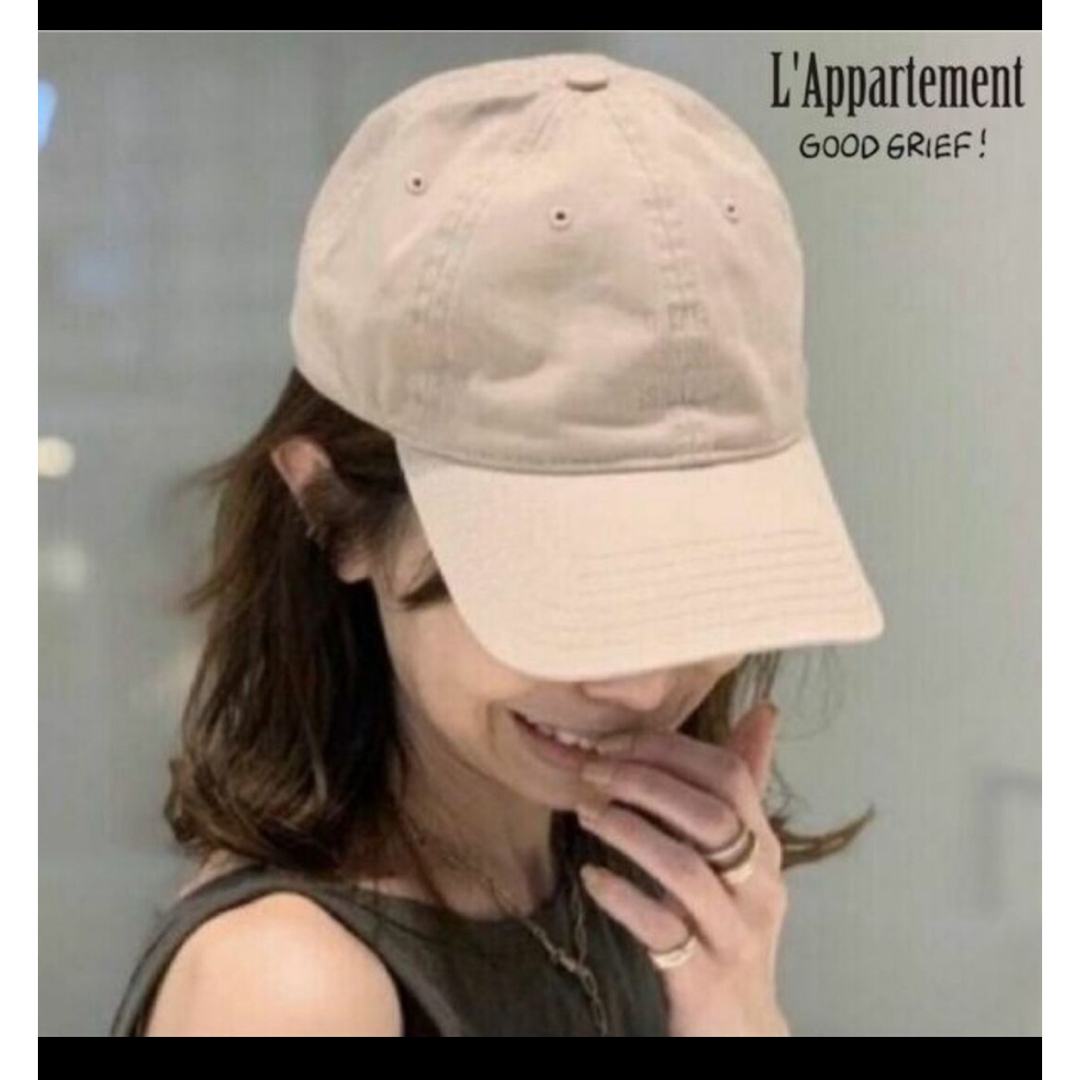 L'Appartement DEUXIEME CLASSE(アパルトモンドゥーズィエムクラス)のL'Appartement ◆ GOOD GRIEF/グッドグリーフ CAP レディースの帽子(キャップ)の商品写真