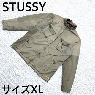 ステューシー(STUSSY)のanpandaさん専用STUSSY ステューシー　フィシャー　サイズXL カーキ(ブルゾン)