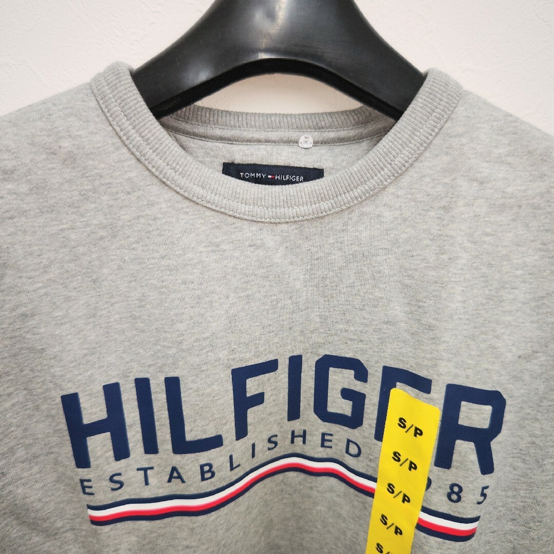 TOMMY HILFIGER(トミーヒルフィガー)のTOMMY HILFIGER メンズ トレーナー スウェット 裏起毛 Sサイズ メンズのトップス(スウェット)の商品写真