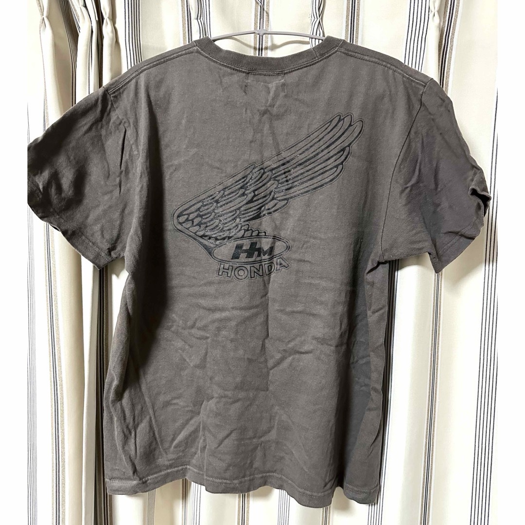 ホンダ(ホンダ)のHONDA HMウイングマーク Tシャツ ブラウン Mサイズ メンズのトップス(Tシャツ/カットソー(半袖/袖なし))の商品写真