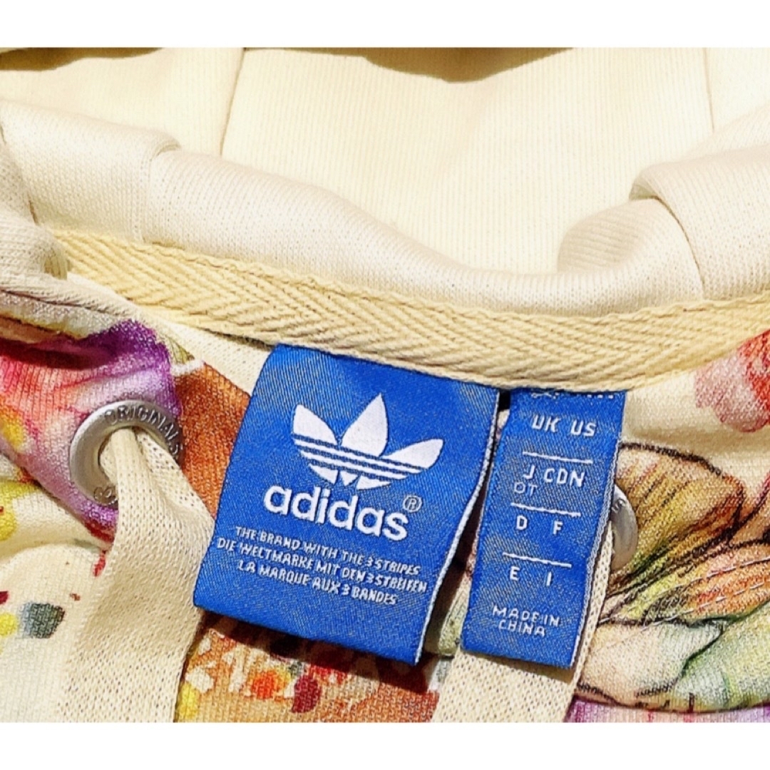adidas - アディダス 希少 大きいサイズ 花柄 パーカー adidas - アディダス 希少 大きいサイズ 花柄 パーカー
