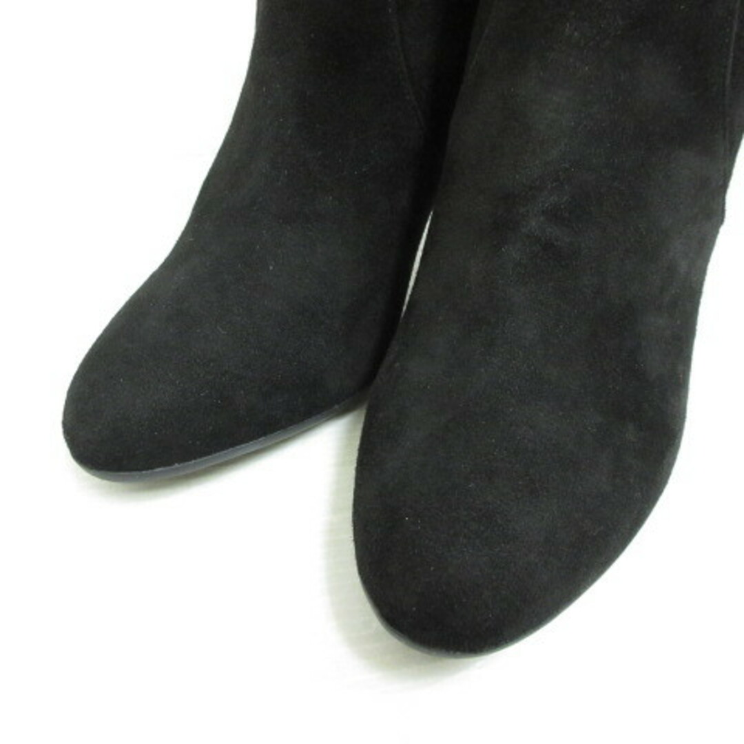 DIANA(ダイアナ)のダイアナ DIANA スエード ショート ブーツ ブーティ 23cm ブラック レディースの靴/シューズ(ブーツ)の商品写真