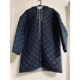 プチバトー(PETIT BATEAU)のPETIT BATEAU プチバトー キルティングジャケット コート(ロングコート)