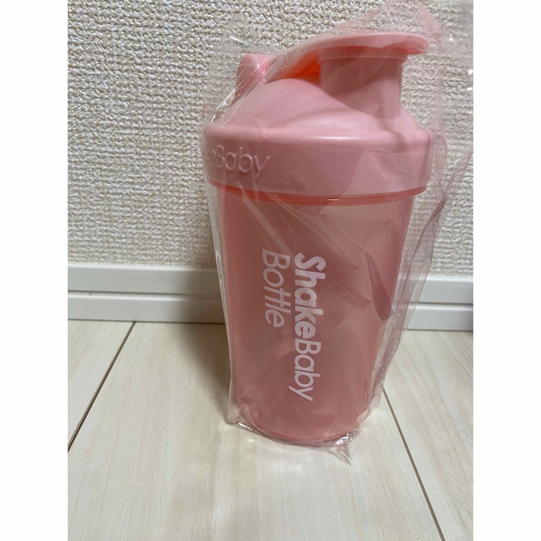 シェイカー  シェイクベビー  ピンク 食品/飲料/酒の健康食品(プロテイン)の商品写真