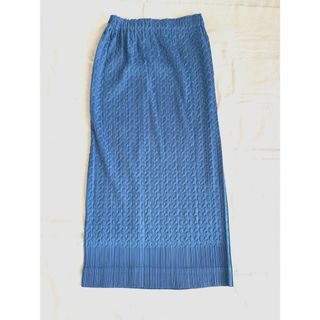 プリーツプリーズイッセイミヤケ(PLEATS PLEASE ISSEY MIYAKE)のプリーツプリーズ　スカート　CABLE STITCH  3(ロングスカート)