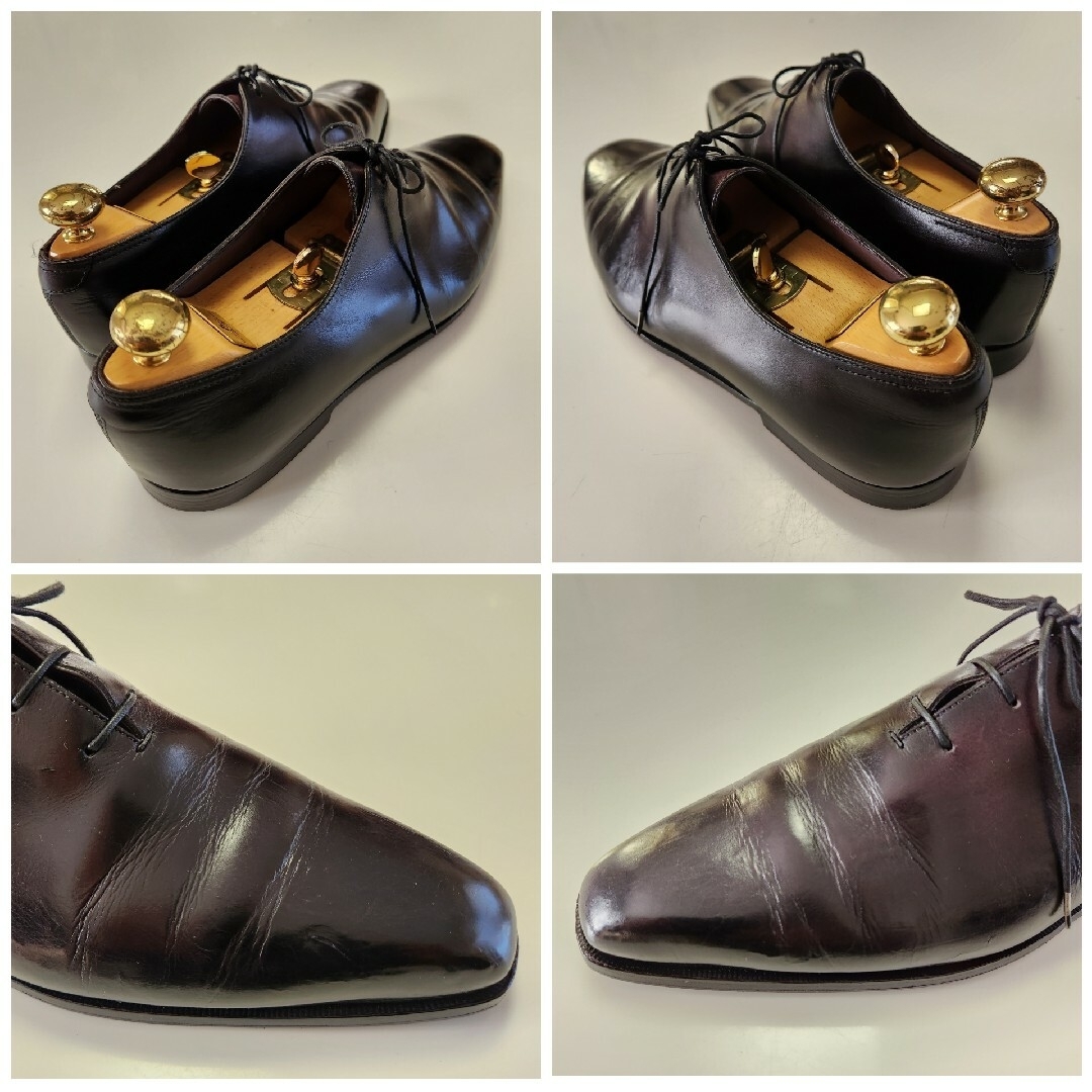 Berluti(ベルルッティ)の【美品】Berluti　アレッサンドロ　デムジュール　黒　パティーヌ　UK7.5 メンズの靴/シューズ(ドレス/ビジネス)の商品写真