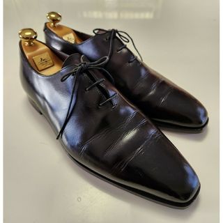 ベルルッティ(Berluti)の【美品】Berluti　アレッサンドロ　デムジュール　黒　パティーヌ　UK7.5(ドレス/ビジネス)