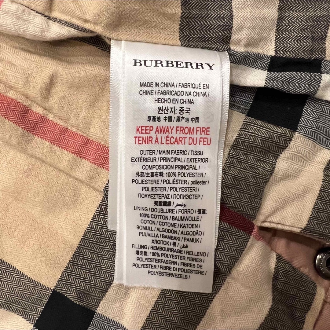 BURBERRY(バーバリー)のBURBERRY バーバリーアウター18M キッズ/ベビー/マタニティのキッズ服女の子用(90cm~)(コート)の商品写真