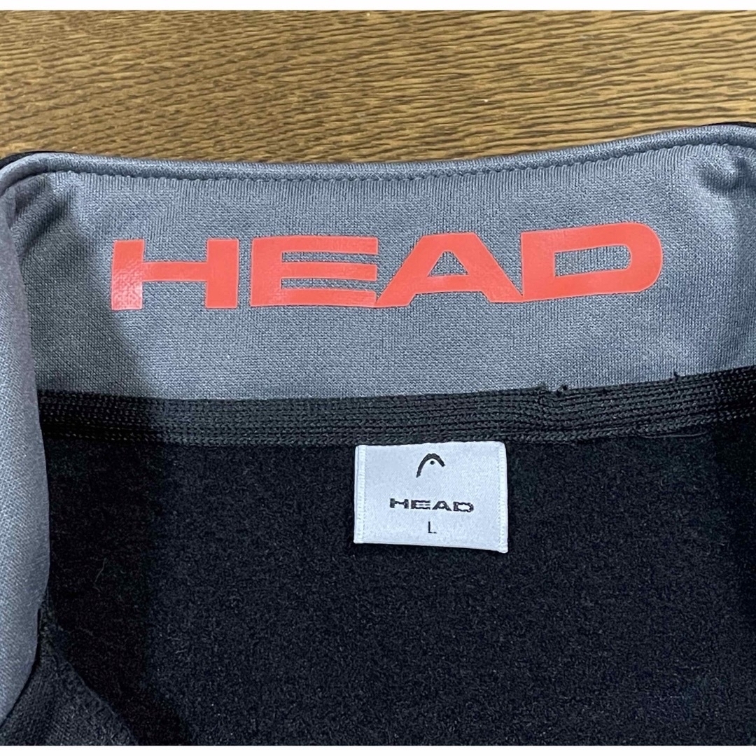 HEAD(ヘッド)の【taka様専用】2点セット　ヘッド　ハーフジップ＆ハイネックシャツ　L スポーツ/アウトドアのテニス(ウェア)の商品写真