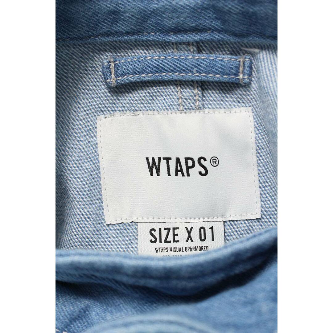 W)taps(ダブルタップス)のダブルタップス  21SS  211WVDT-JKM02 フィッシュテールデニムコート メンズ 1 メンズのジャケット/アウター(その他)の商品写真