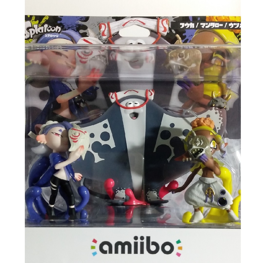 amiibo スリミ連合セット エンタメ/ホビーのフィギュア(ゲームキャラクター)の商品写真