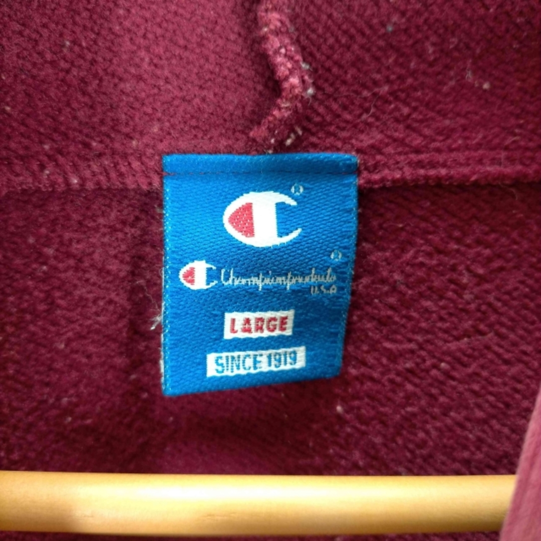 Champion(チャンピオン)のChampion(チャンピオン) 90s リブライン 刺繍 プルオーバーパーカー メンズのトップス(パーカー)の商品写真