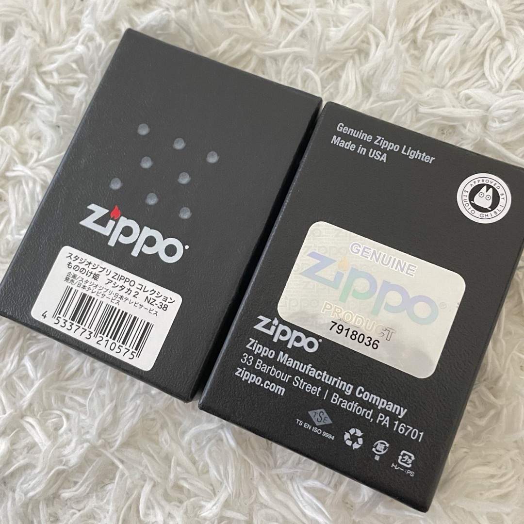 ZIPPO(ジッポー)の【新品未使用】  ZIPPO ジブリ もののけ姫 アシタカ ジッポ ライター メンズのファッション小物(タバコグッズ)の商品写真