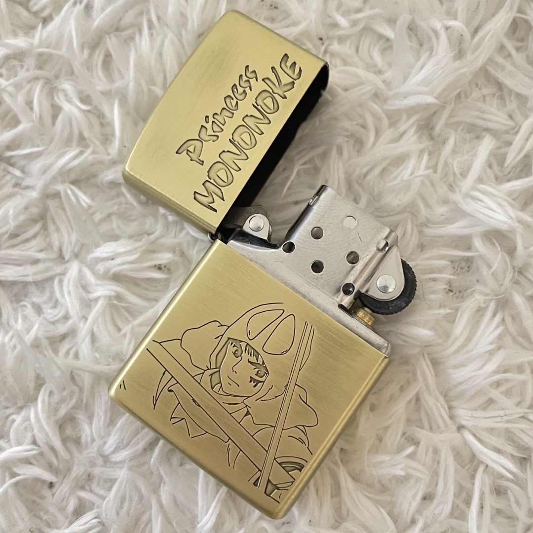 ZIPPO(ジッポー)の【新品未使用】  ZIPPO ジブリ もののけ姫 アシタカ ジッポ ライター メンズのファッション小物(タバコグッズ)の商品写真