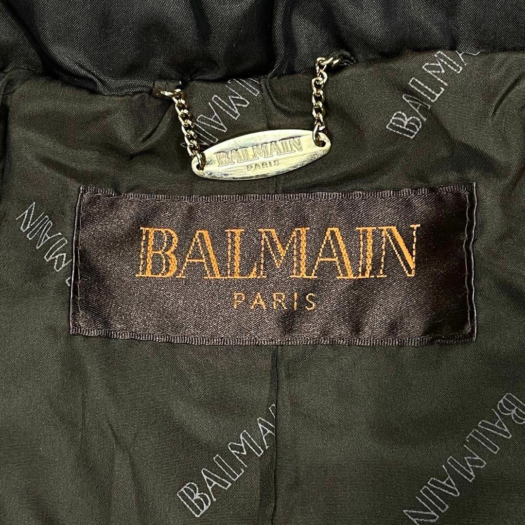 BALMAIN(バルマン)の極美品☆高級 BALMAIN  バルマン ダウンコート リアルファー 3way レディースのジャケット/アウター(ダウンコート)の商品写真