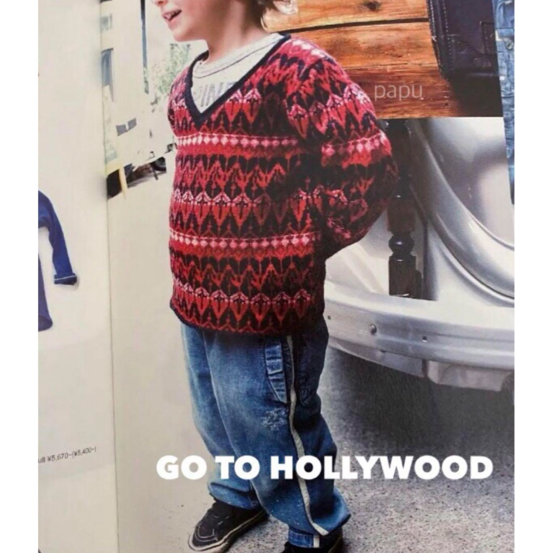 GO TO HOLLYWOOD(ゴートゥーハリウッド)のゴートゥーハリウッド　総柄ニット サイズ 03 レディースのトップス(ニット/セーター)の商品写真