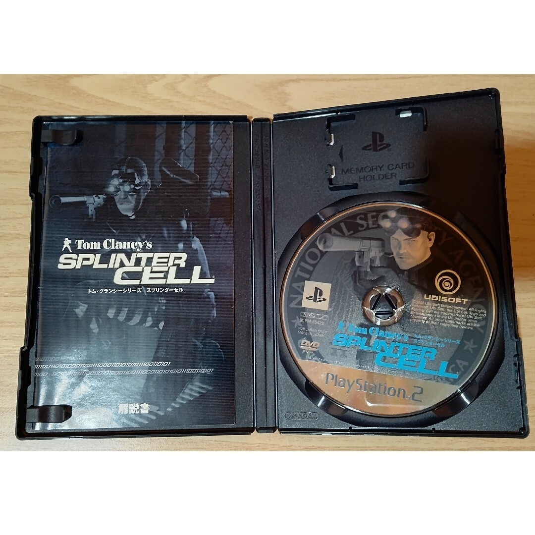 PlayStation2(プレイステーション2)のトム・クランシーシリーズ スプリンターセル エンタメ/ホビーのゲームソフト/ゲーム機本体(家庭用ゲームソフト)の商品写真