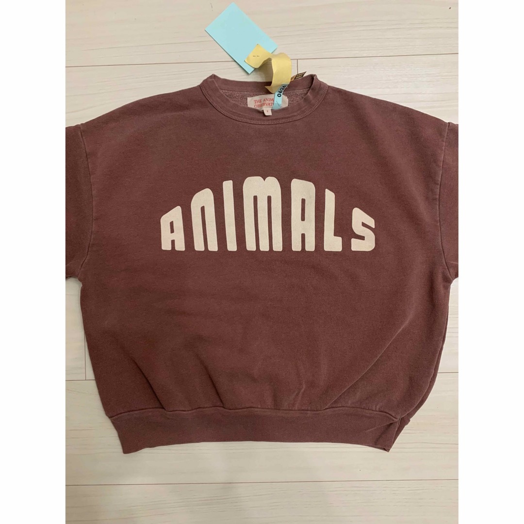 こども ビームス(コドモビームス)のthe animals observatory スウェット　トレーナー　8y キッズ/ベビー/マタニティのキッズ服男の子用(90cm~)(Tシャツ/カットソー)の商品写真