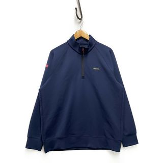 ブリーフィング(BRIEFING)のBRIEFING ブリーフィング 品番 BBG223M06 3D LOGO HALF ZIP ハーフジップ 長袖シャツ ネイビー サイズXL 正規品 / 32929(シャツ)