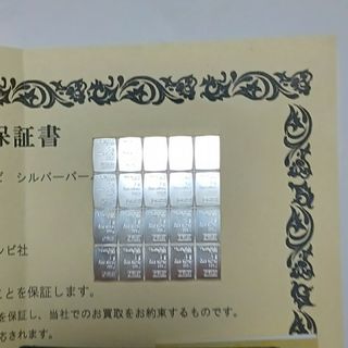 スイスヴァルカンビ   シルバーバー 20g