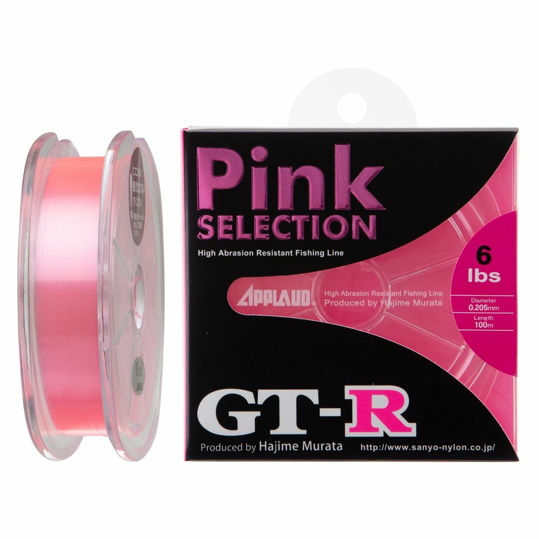 【在庫処分】サンヨーナイロン ライン GT-R Pink Selection 1 スポーツ/アウトドアのフィッシング(釣り糸/ライン)の商品写真