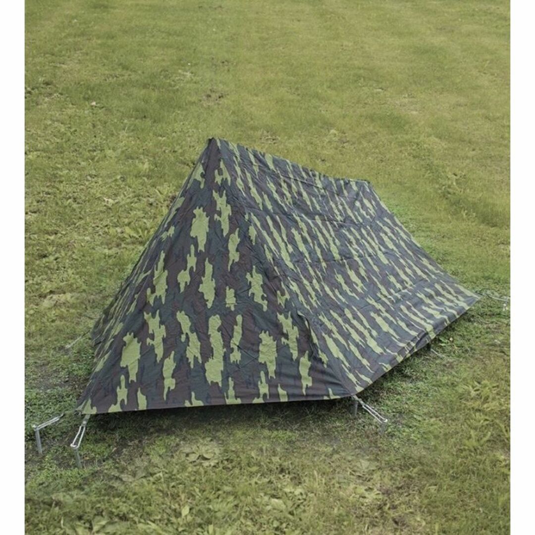 ベルギー軍 放出 2人用 テントセット ジグソーカモ ⑥