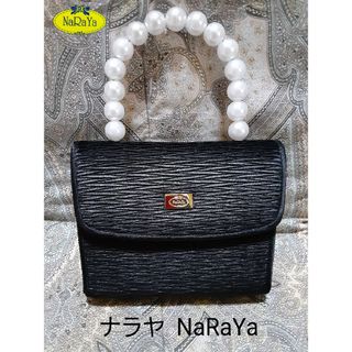 ナラヤ(NaRaYa)のナラヤ NaRaYa パールデザイン/ハンドバッグ/パーティーバッグ(ハンドバッグ)